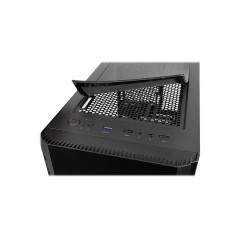"Inter-Tech SM-007 Enforcer Tower Micro ATX Black - Sleek Design & Optimal Performance for Your Build"
